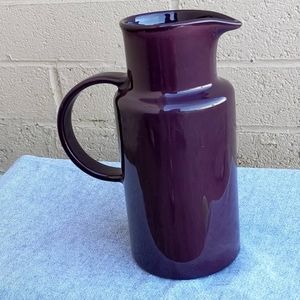 Emile Henry plum pitcher